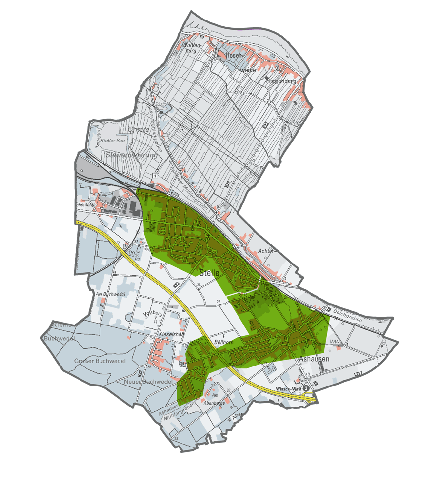 Buchholz Digital Netzgebiete
